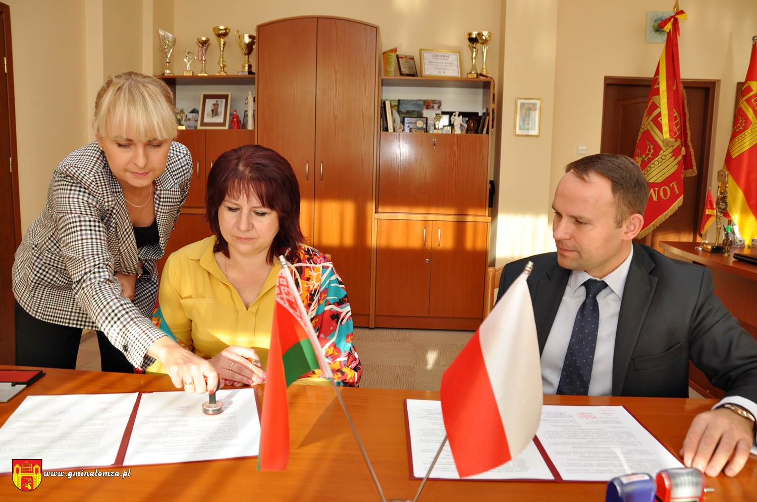 Zdjęcie do wiadomości Wspólne działania Gminy Łomża i Białorusi na rzecz podniesienia poziomu życia ludności