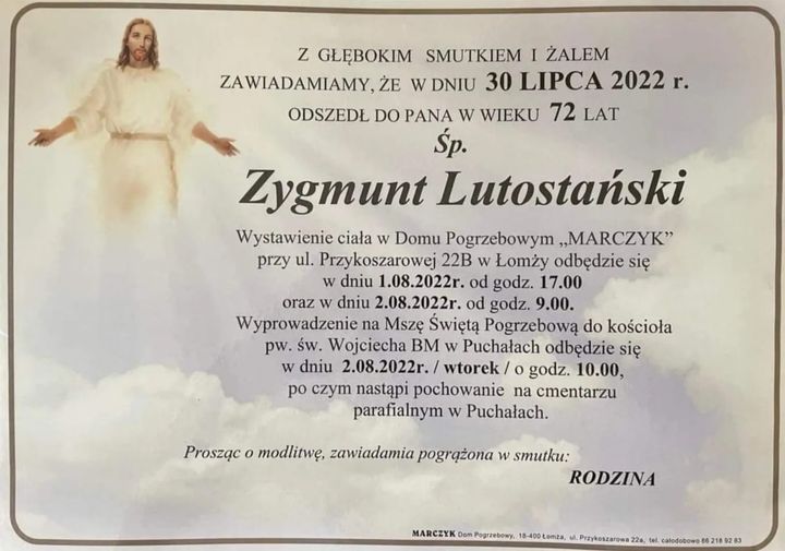 Zdjęcie do wiadomości Zmarł były radny - Zygmunt Lutostański