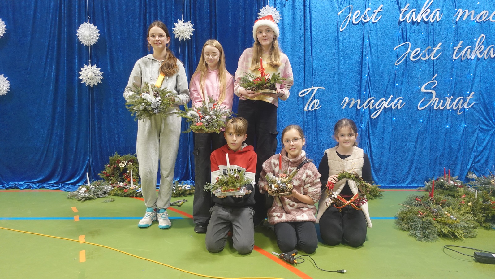 Zdjęcie do wiadomości Warsztaty świąteczne w Szkole Podstawowej w Kupiskach