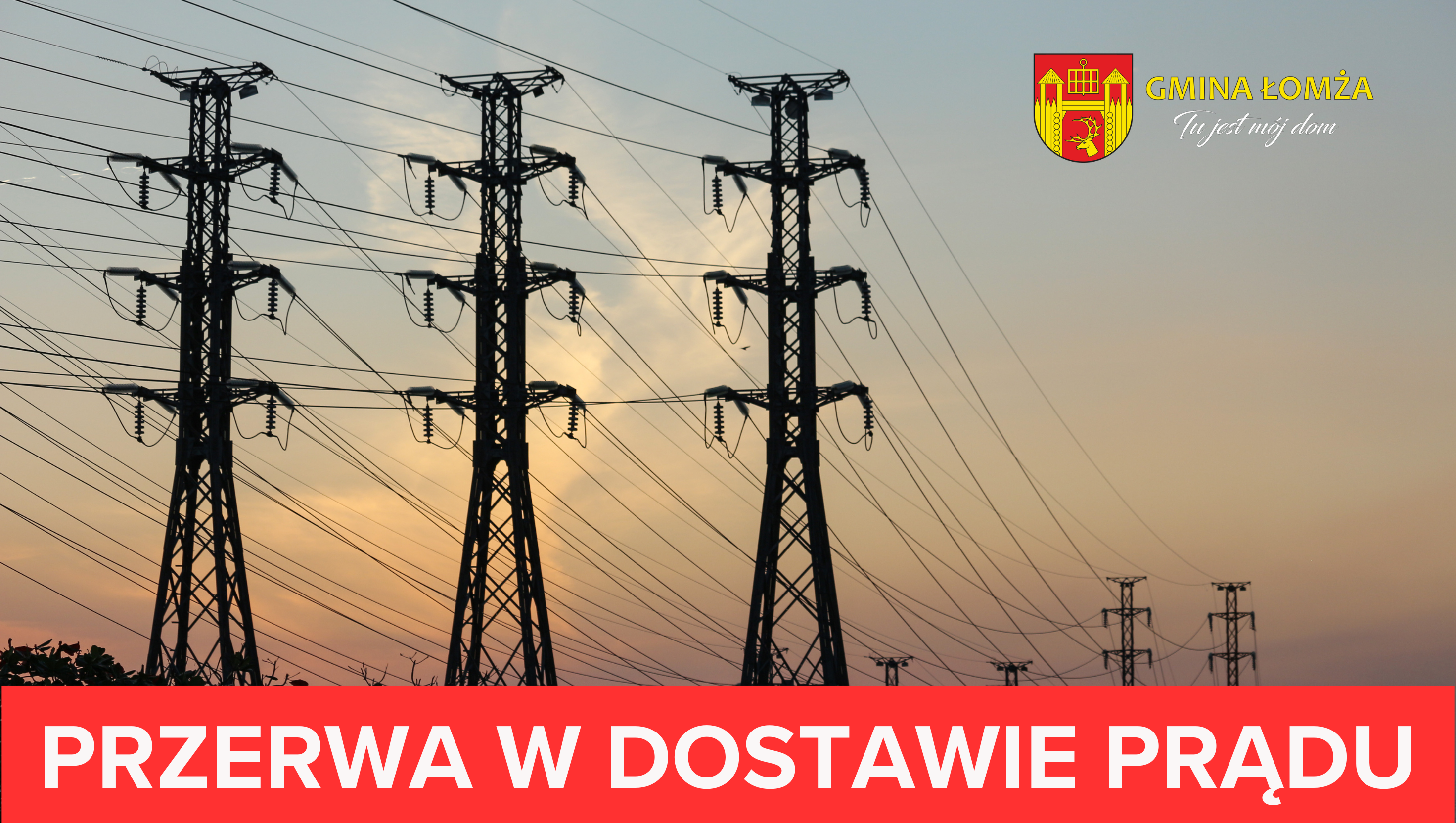 Zdjęcie do wiadomości Wyłączenia prądu