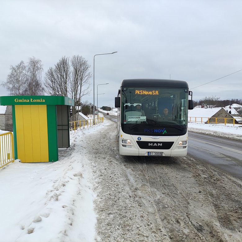 Autobusy w gminie Łomża kursują już na wszystkich liniach